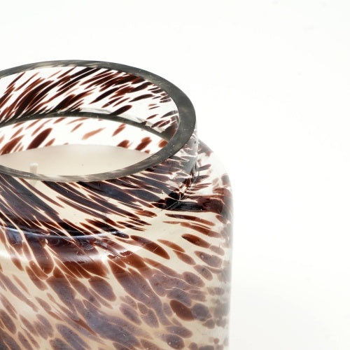 US Local Splatter Pastel Glow Candle Elegant & Aromatic Wax Candle For Home & Office Long-Lasting Burn & Soothing Fragrance Perfect For Relaxation