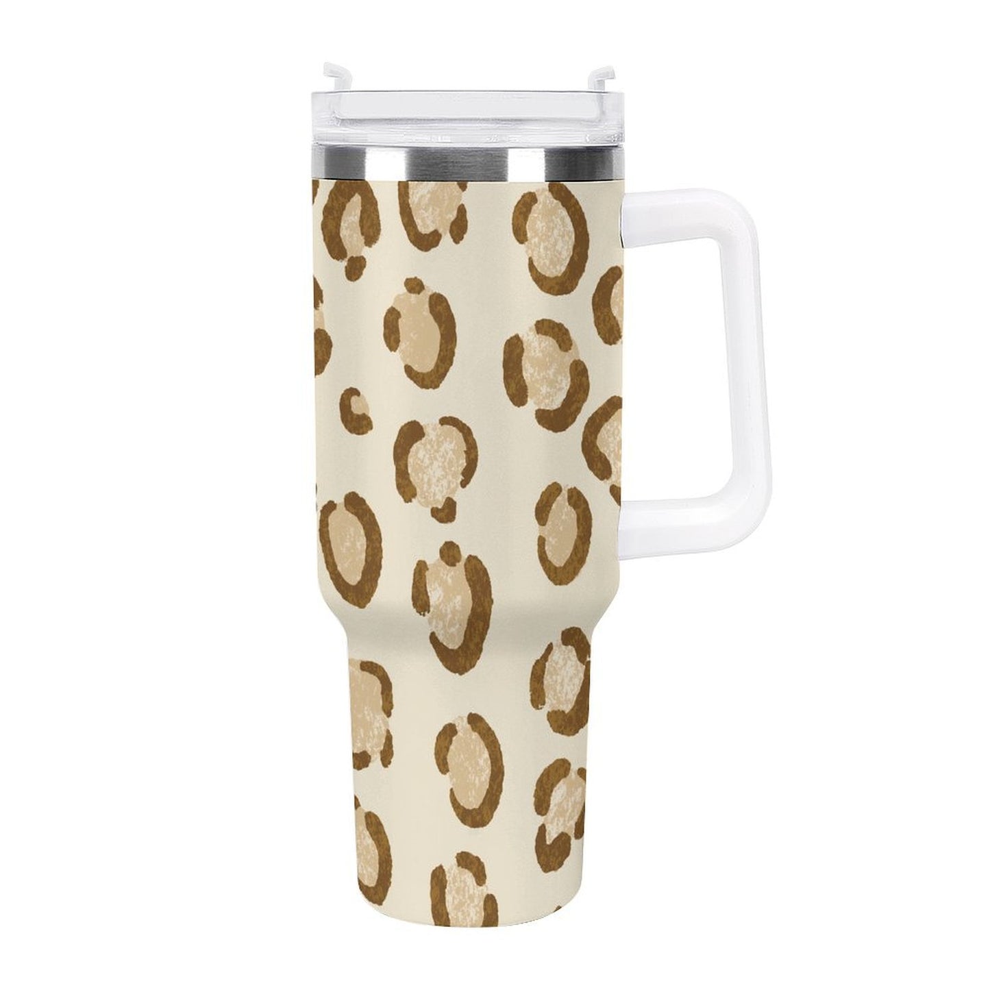 PHDT00404 POD US Local Tumbler 40 oz Large Capacity Car Cup Leopard