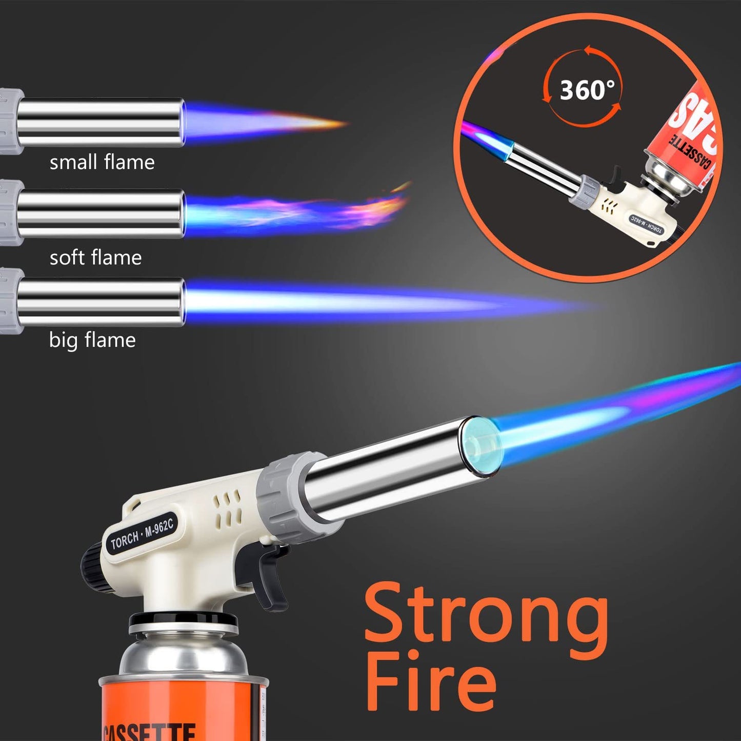 UK Local Professional Butane Kitchen Torch