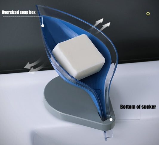 USA Local Soap Holder Sink Sponge Drain Box Creative Suction Cup