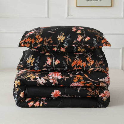 US Local HeiSeFanHua Comforter