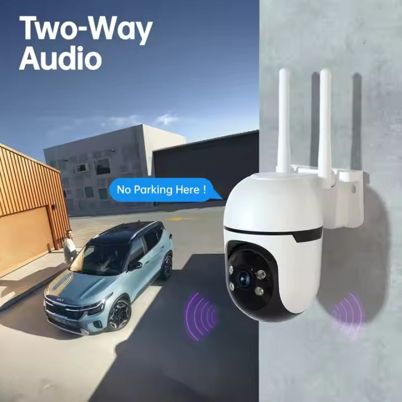 US Local WESECUU 3MP PTZ Mini Wifi CCTV Camera