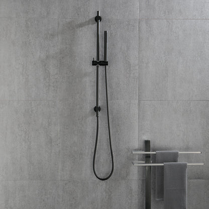 US Local Environmentally Friendly Handheld Showerhead With 28 Inch Slide Bar And 59 Inch Hose