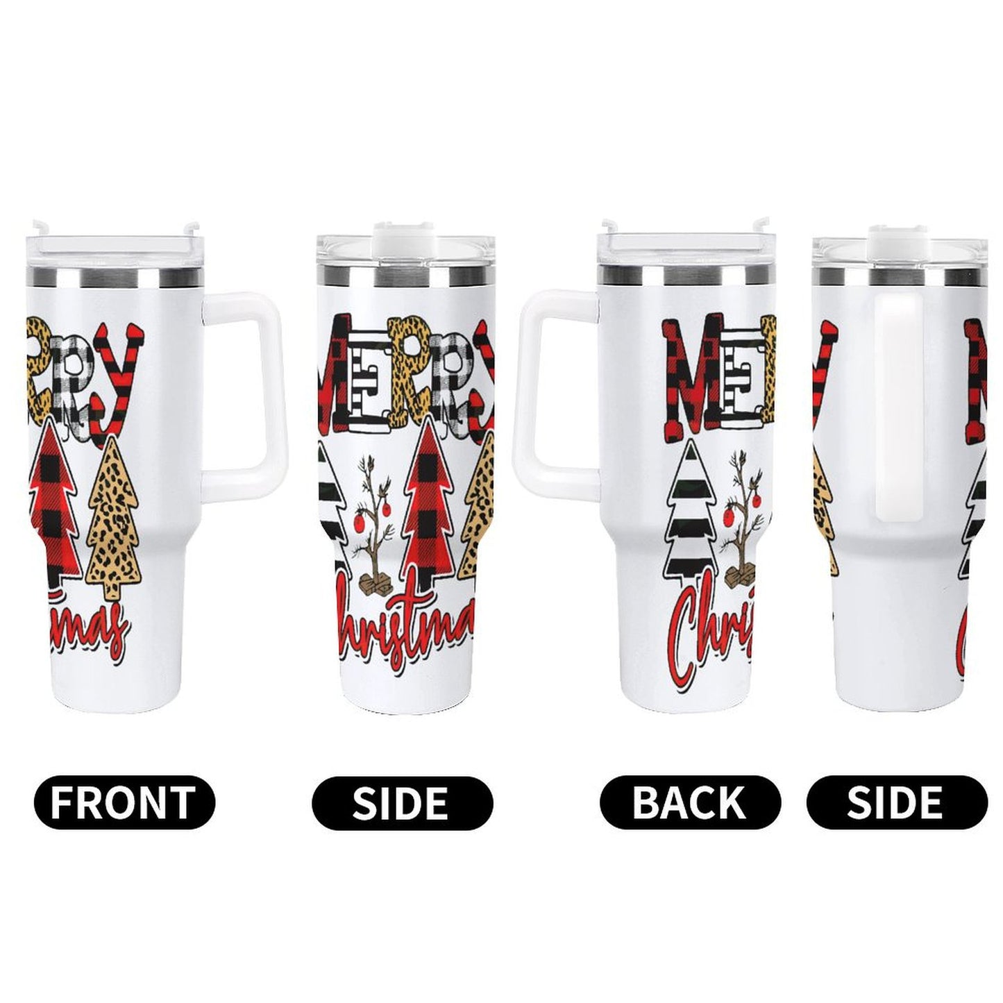 PHDT00272 POD US Local Tumbler 40 oz Large Capacity Car Cup Christmas