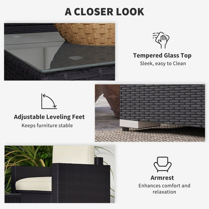 US Local Pieces Patio Furniture Set