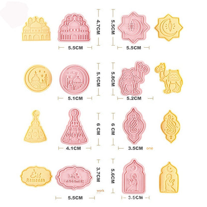 Cookie Mold 3d 3d Diy Plastic Suit Home Cake Cookie Press Type Baking Tool Cutter