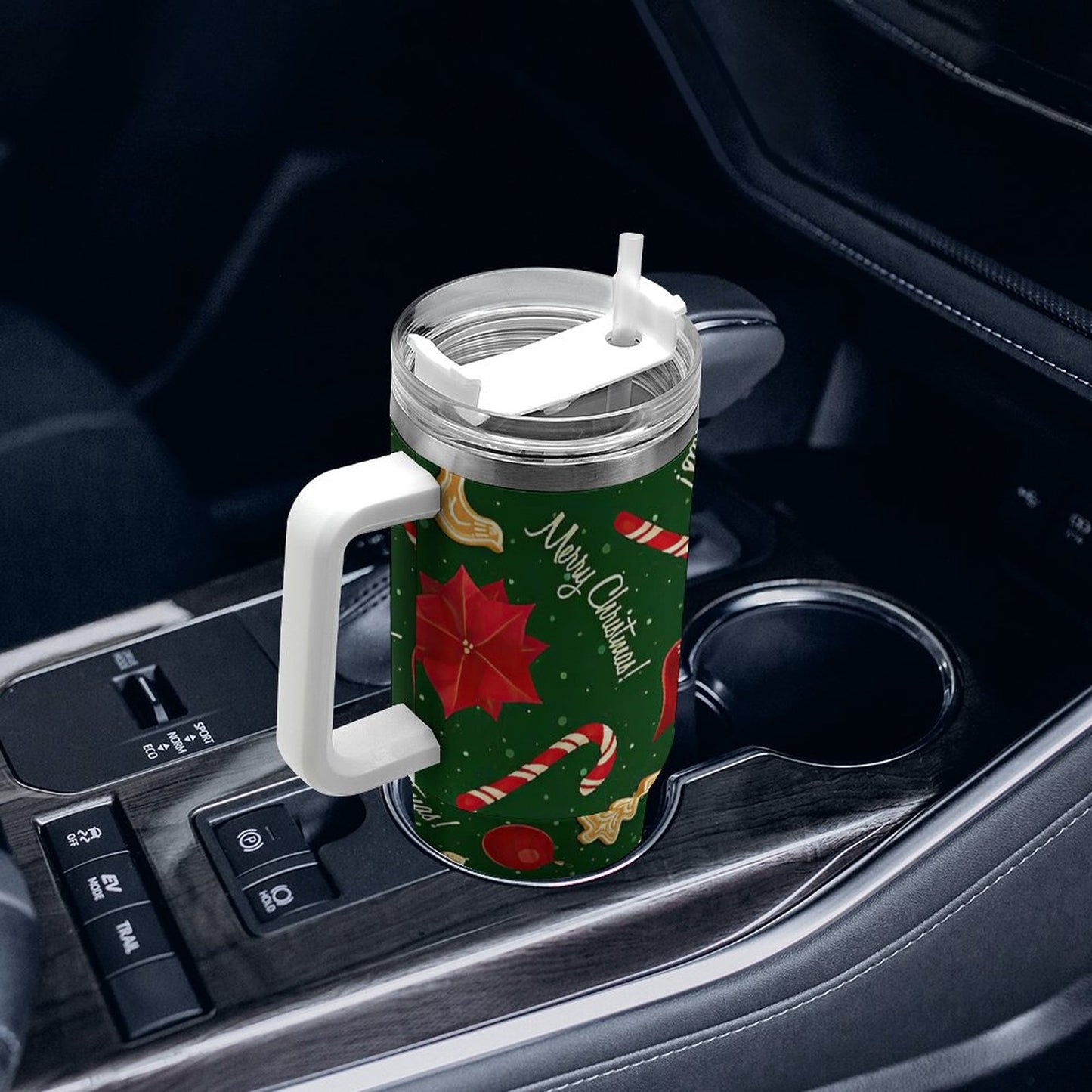 PHDT00175 POD US Local Tumbler 40 oz Large Capacity Car Cup Christmas