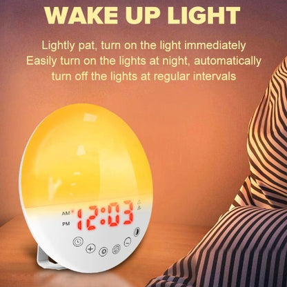 US Local Popular Natural Light Siren Best Selling Halloween Wake Up Light