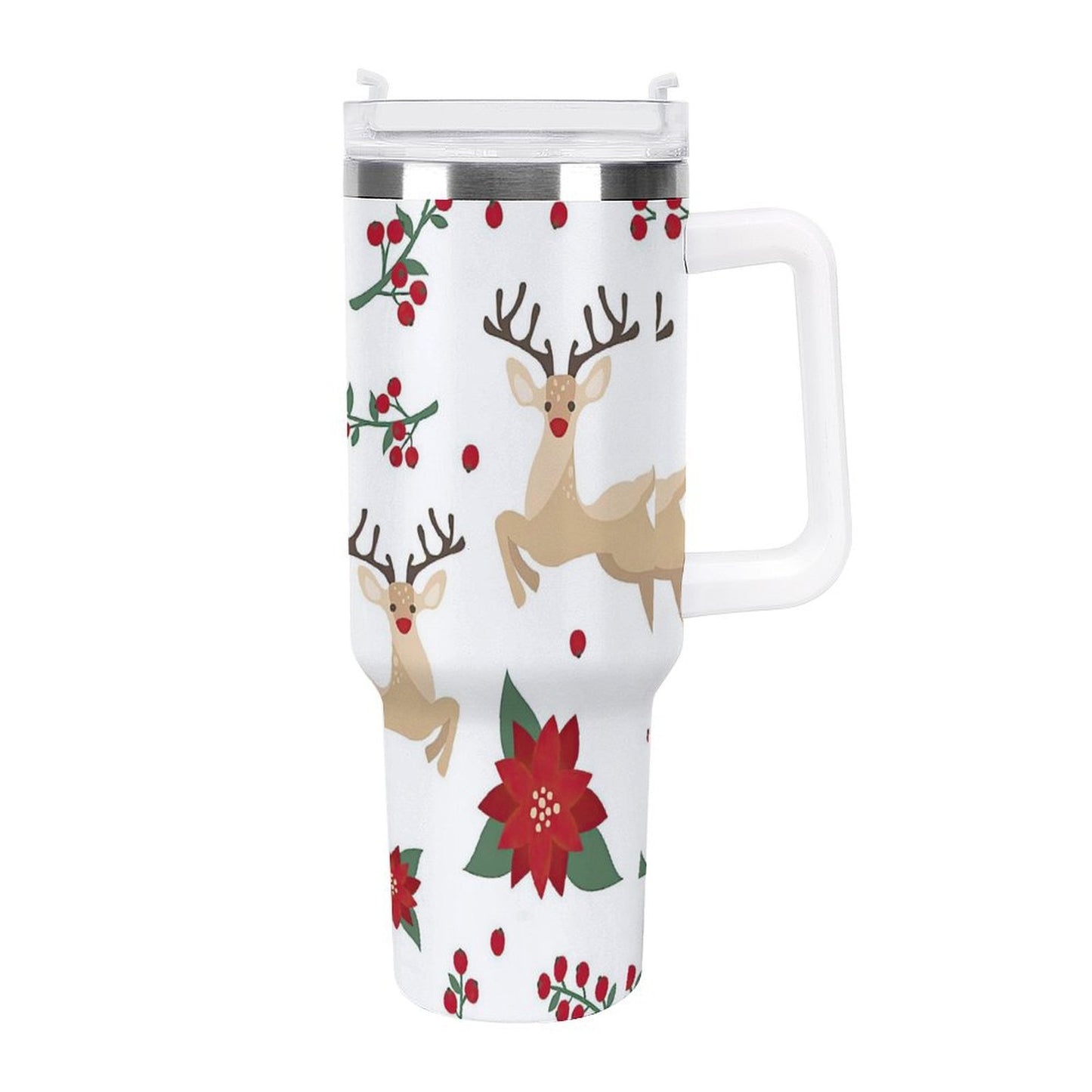 PHDT00026 POD US Local Tumbler 40 oz Large Capacity Car Cup Christmas Elk
