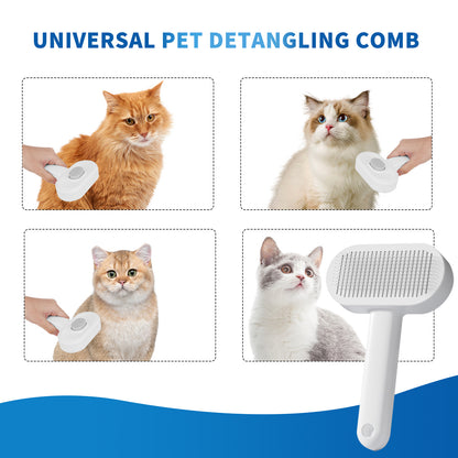 US Local Efficient Universal Pet Hair Removal Comb, Gently Smoothing Out The Tangled Hair Of Your Beloved Pet, Carefully Caring For Every Gentle Touch
