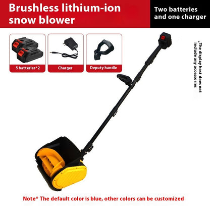 US Local Small Household Portable Brushless Lithium Snow Sweeper