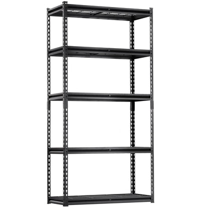 US Local Storage Shelves 5 Tier Adjustable Heavy Duty Garage Shelving Units 2000 Lbs