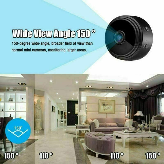 US Local Mini Hidden Spy Camera Wireless Wifi IP Home Security 1080P HD DVR Night Vision