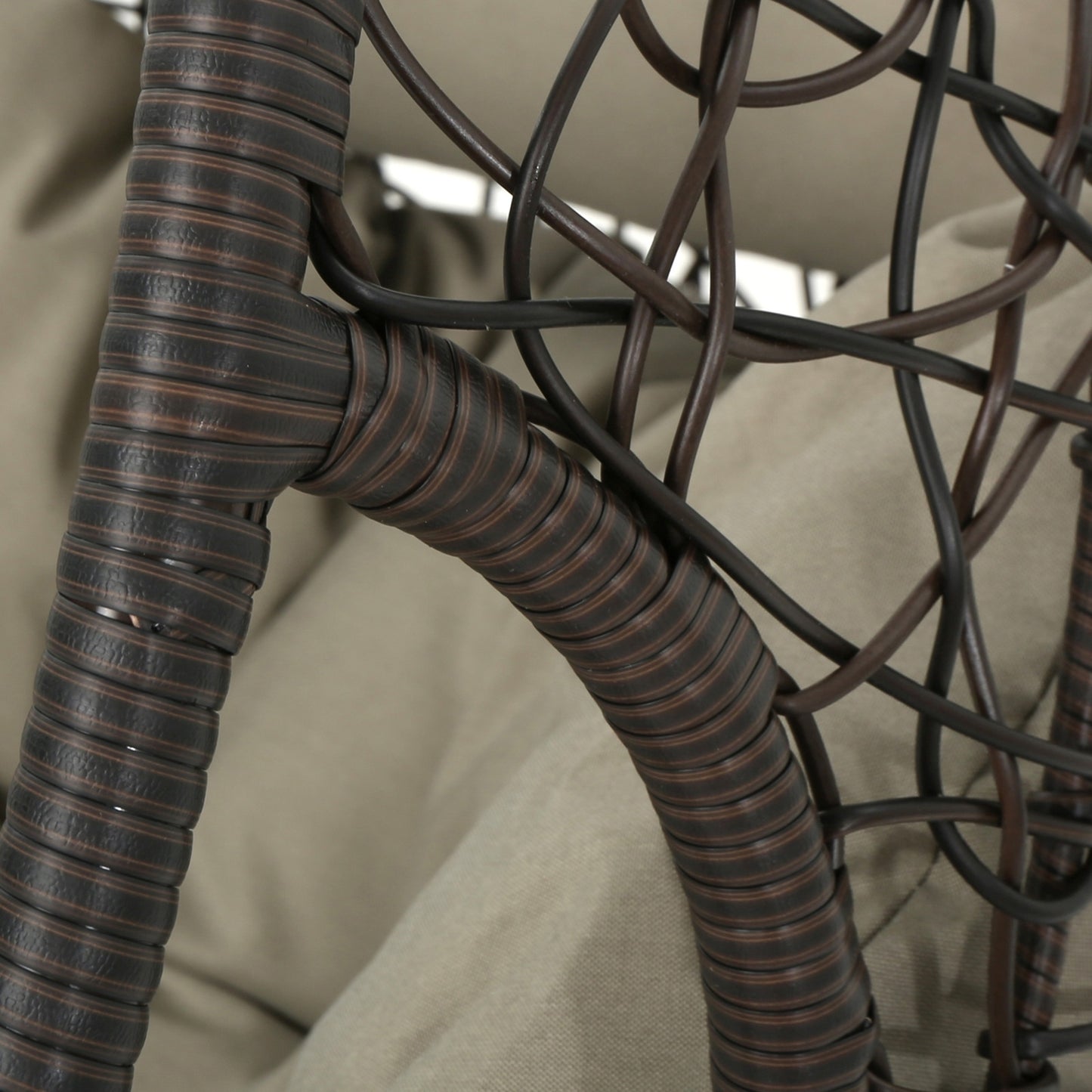 US Local KYLIE HANGING BASKET-BROWN Only Basket ,NOT Include A Hanging Stand