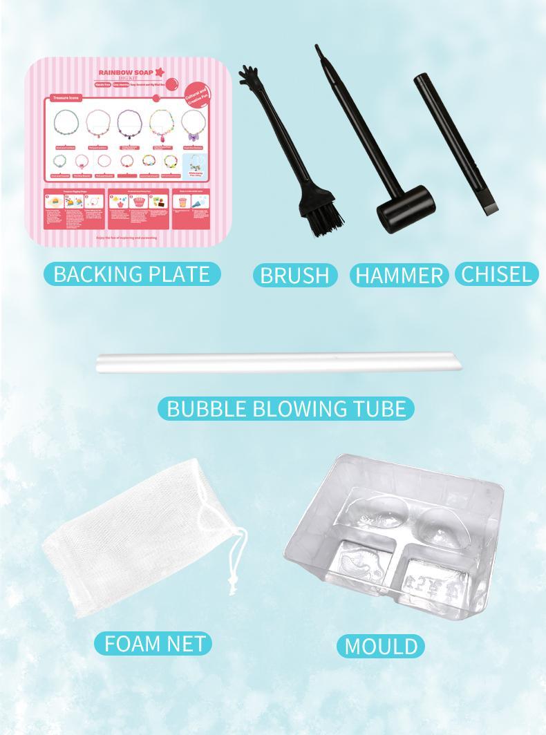 US Local Rainbow Clay Cake, Safe And Non-toxic Materials, Suitable For Children And Teenagers, Children's Early Education Toys, Cognitive Training Toys