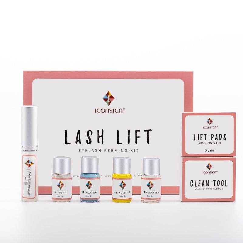 UK Local Dropshipping ICONSIGN Lash Lift Kit Lash Lifiting Eyelash Perming Kit Lash Curling Enhancer Eyes Makeup Tools