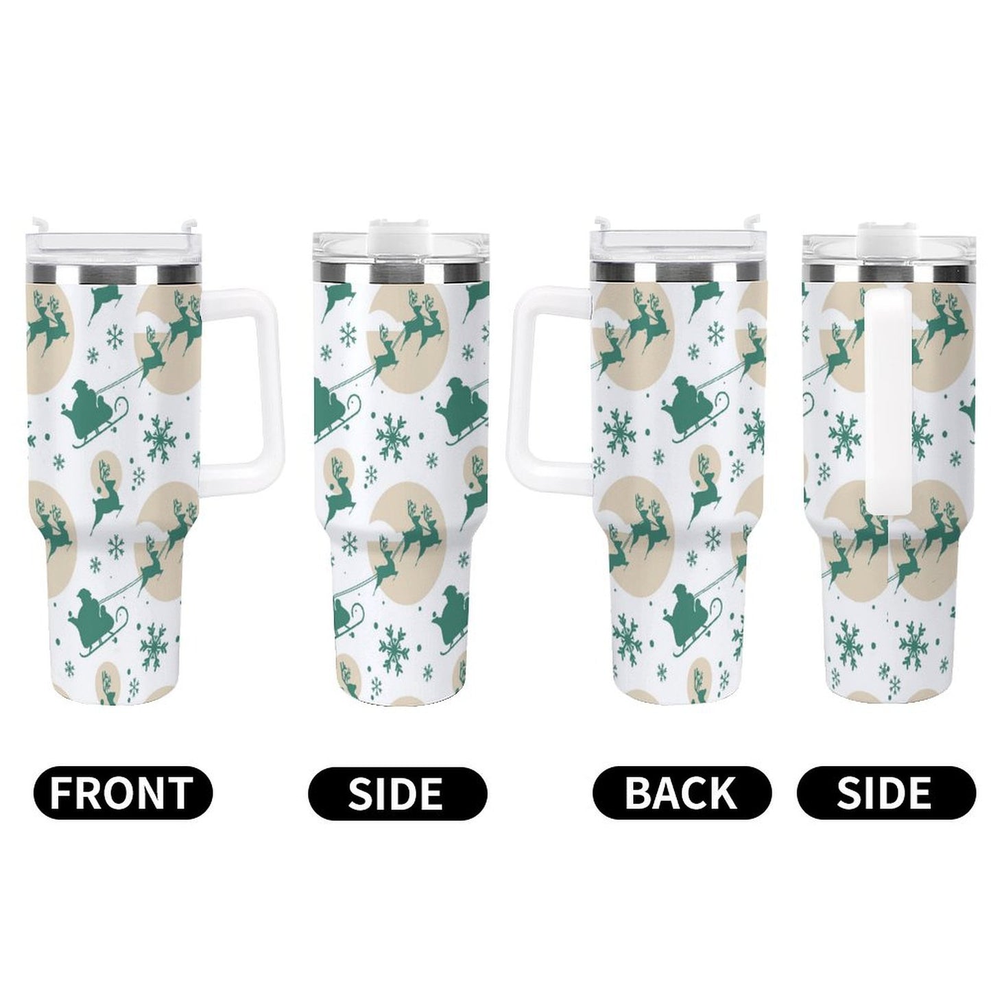 PHDT00068 POD US Local Tumbler 40 oz Large Capacity Car Cup Christmas Winter