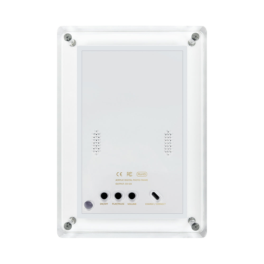 US Local 7 Inch 4GB IPS Screen Video Acrylic Portaretratos Digitales Digital Photo Picture Wifi Frame Signage Racks