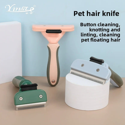US Local Cat Dog Pet Hair Trimmer Pet Shaving Razor Pet Comb