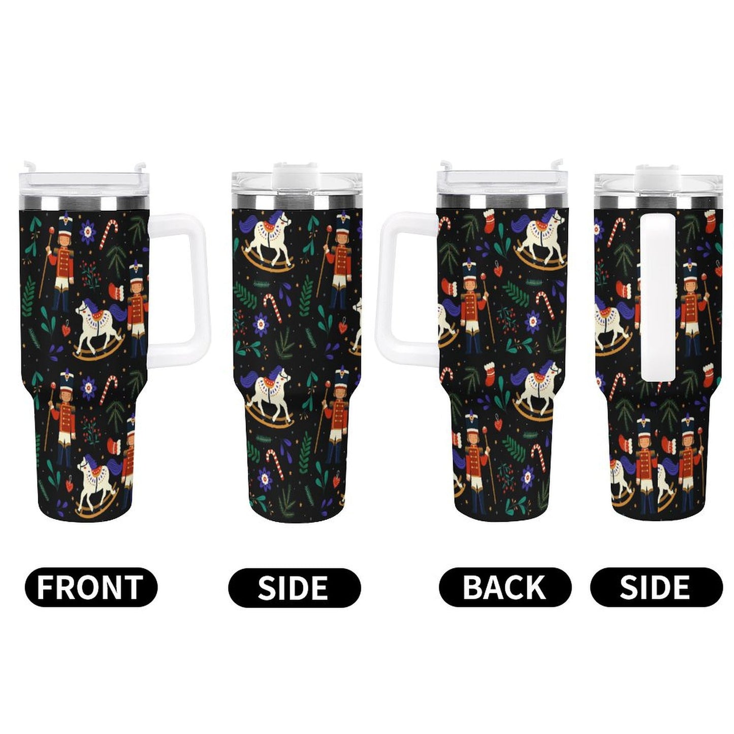 PHDT00014 POD US Local Tumbler 40 oz Large Capacity Car Cup Christmas