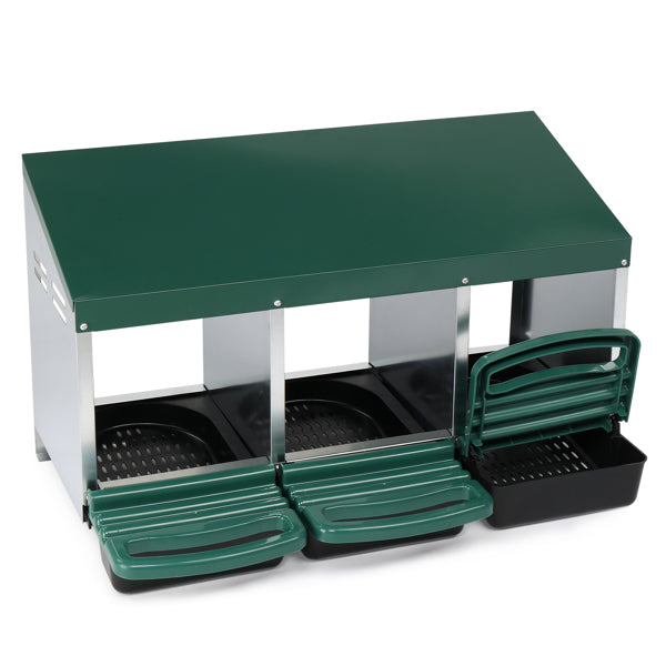US Local 3-compartment Chicken Feeding Trough