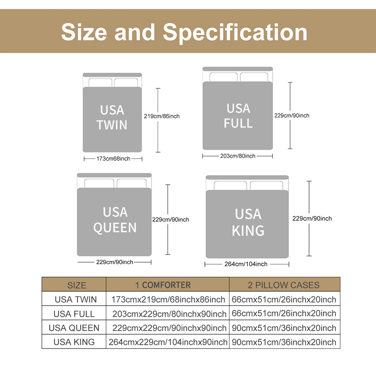 US Local 3 Pieces Mushroom Decoration Comforter Set Soft Bedding Set For Home Bedroom Decor Twin Full Queen King Size