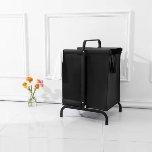 US Local 2-tier Laundry Basket 110 Litre Large Oxford Laundry Basket Sorter