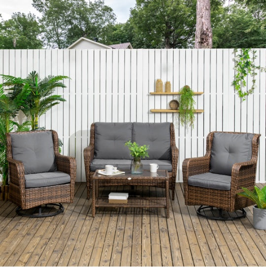 US Local Pieces Patio Furniture Set