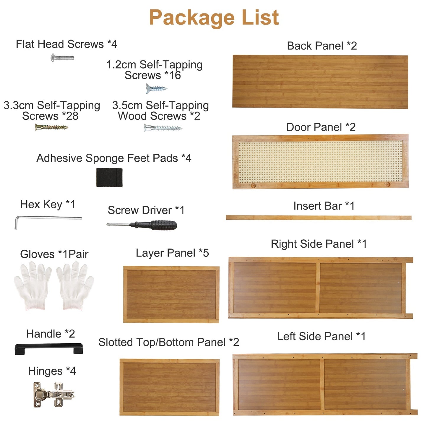 US Local 6-tier Bamboo Shoe Rack, Freestanding Shoe Cabinet