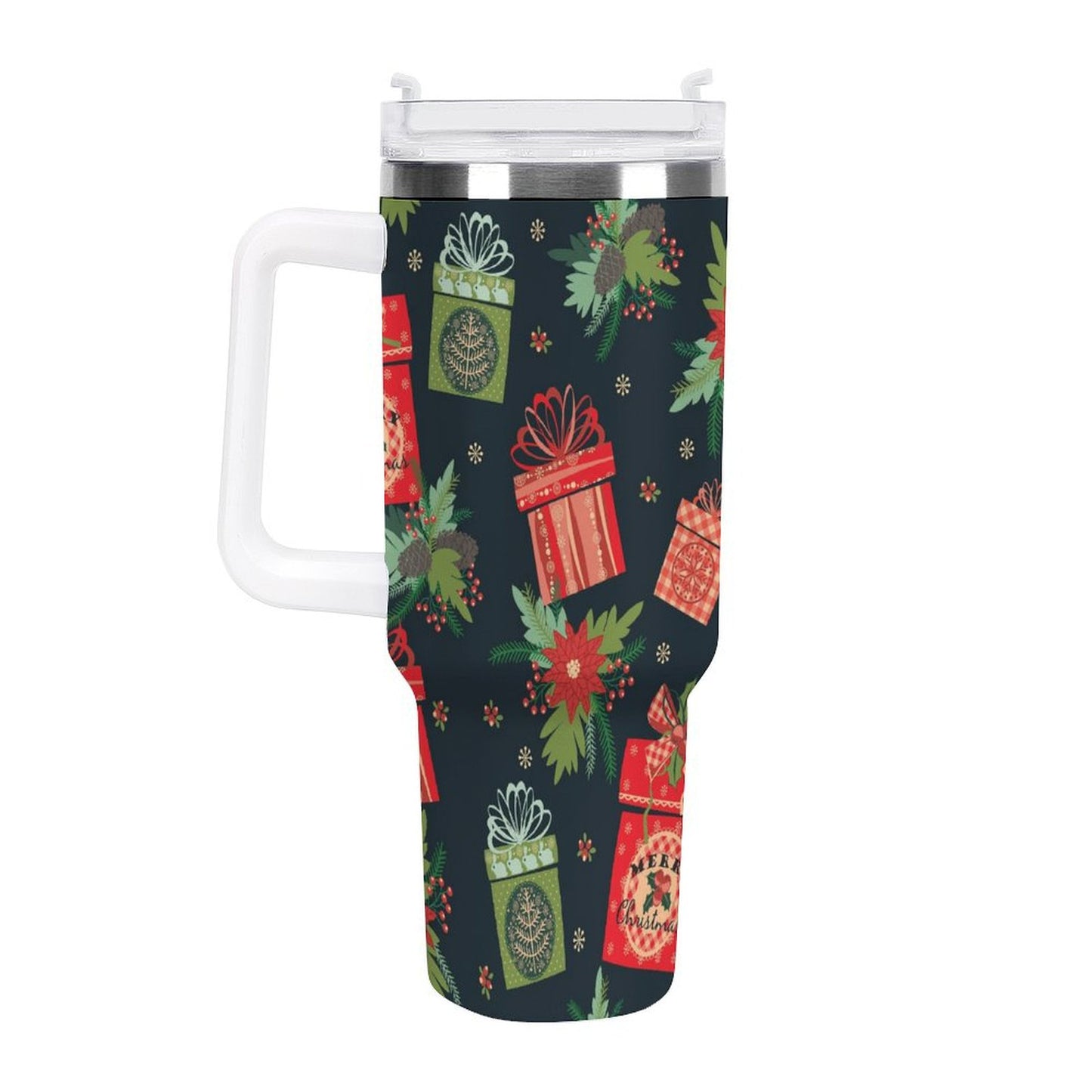 PHDT00009 POD US Local Tumbler 40 oz Large Capacity Car Cup Christmas