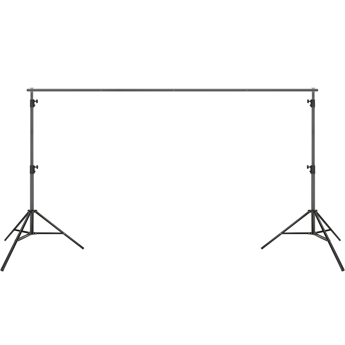 US Local VEVOR 11.48 X 9.58 Ft Heavy Duty Backdrop Stand, Height Adjustable Photography Backdrop Stand, Background Support System With 6 Clamps And A Carry Bag, For Party, Wedding, Display, Photo
