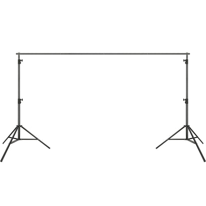US Local VEVOR 11.48 X 9.58 Ft Heavy Duty Backdrop Stand, Height Adjustable Photography Backdrop Stand, Background Support System With 6 Clamps And A Carry Bag, For Party, Wedding, Display, Photo