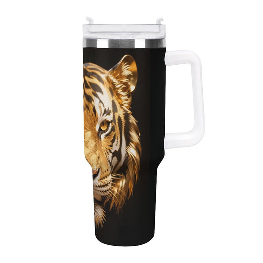POD US Local Tumbler 40 oz Large Capacity Car Cup Tiger