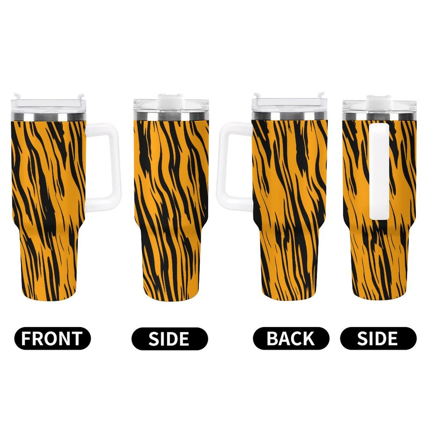 PHDT00183 POD US Local Tumbler 40 oz Large Capacity Car Cup Tiger