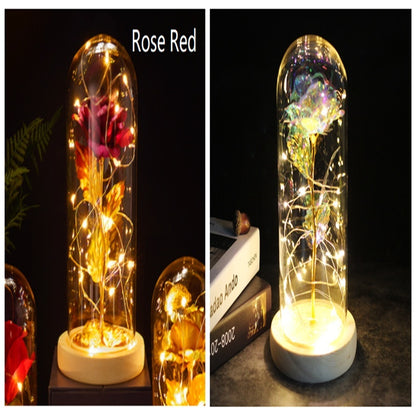 Little Prince Rose Glass Cover