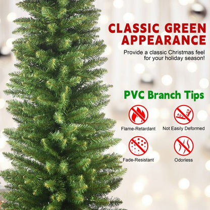 US Local PVC, Christmas Tree, Christmas Decorations, Green