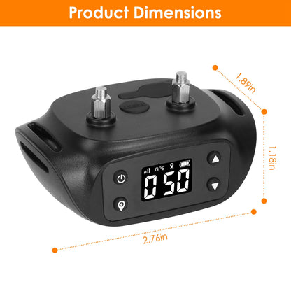 US Local 2 In 1 Dog GPS Fence Tracker Wireless GPS Dog Fence GPS Dog Collar With 32-2887FT Radius IPX6 Waterproof For Small Medium Large Dogs