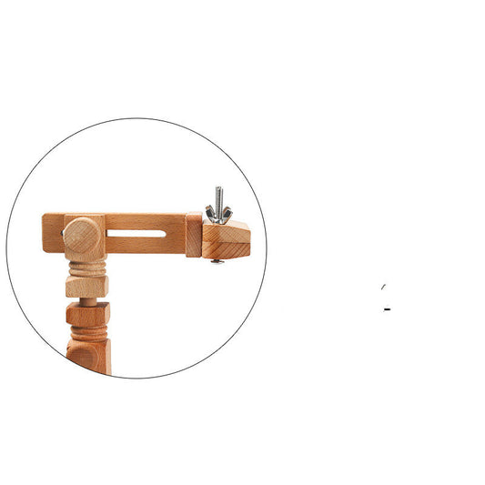 US Local Wooden Embroidery Tools Embedded Frame