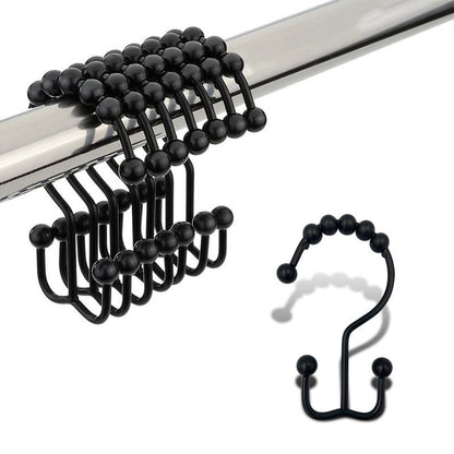 US Local Stainless Steel Mountain-shaped Ball Curtain Hook