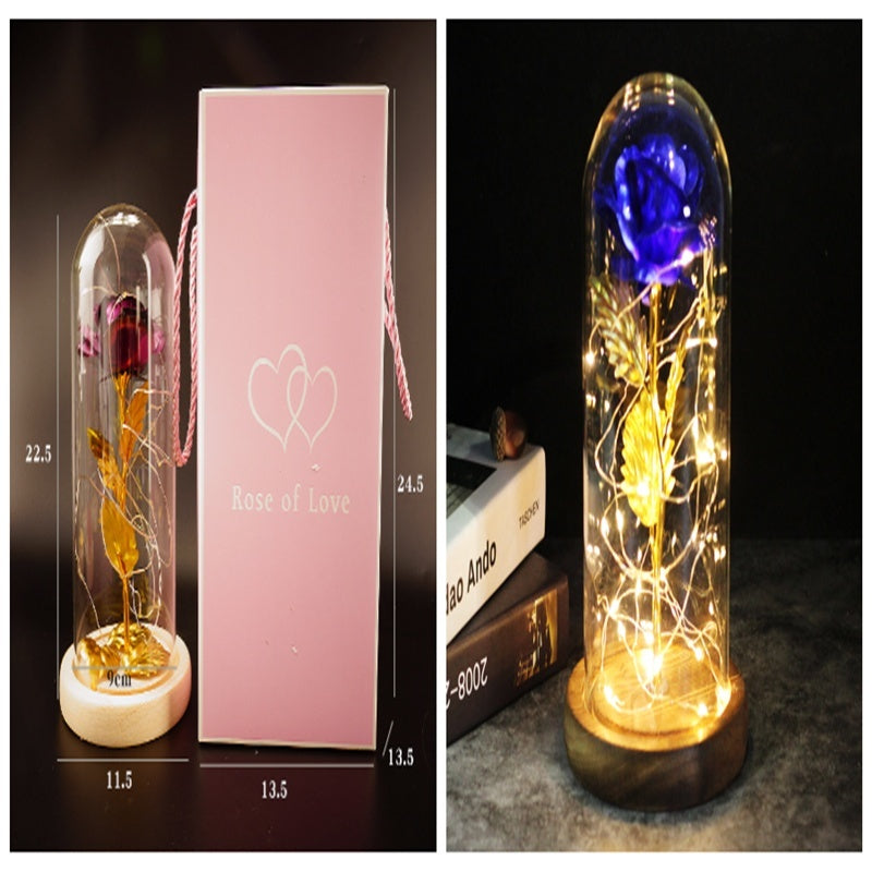 Little Prince Rose Glass Cover