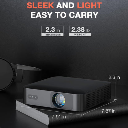 Smart HD Projector With PTZ Autofocus