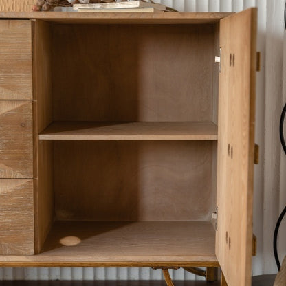 US Local 9 Drawers Dresser, Modern Dressers & Chests Of Drawers, TV Stand,Light Wood Dresser For Bedroom,Living Room,Hallway