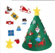 US Local Felt cloth to decorate the Christmas tree