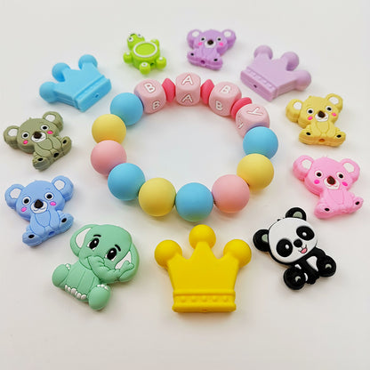 US Local Baby Silicone Dental Gel DIY Pacifier Chain Accessories