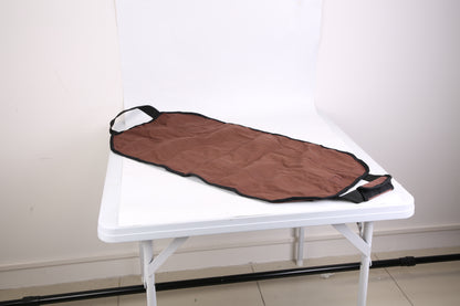 US Local 1 Pc Firewood Carrier Bag With Handle Durable Wear Resistant Fireplace Logs Holder Side Opening Wood Storage Carrying Bag For Indoor Fireplace Outdoor Camping