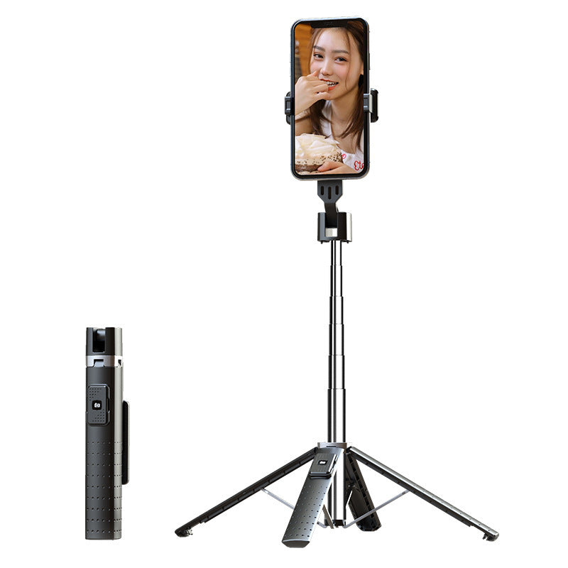 US Local Quadrupod Double Fill Light Mobile Phone Bluetooth-compatible Selfie Stick