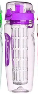 US Local 32Oz Fruit Infusing Infuser Water Bottle Water Fruit Bottle BPA Free Plastic Sport Fruit Infuser Water Bottles With Infuser Juice Shaker Drink Bottle Of Water