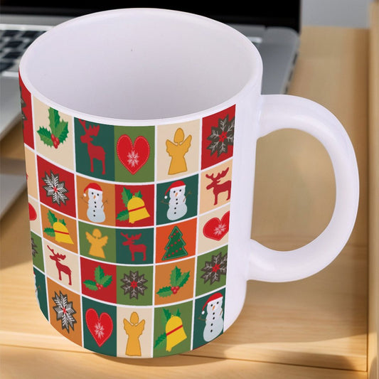 POD US Local White mug with full print, Christmas 0017