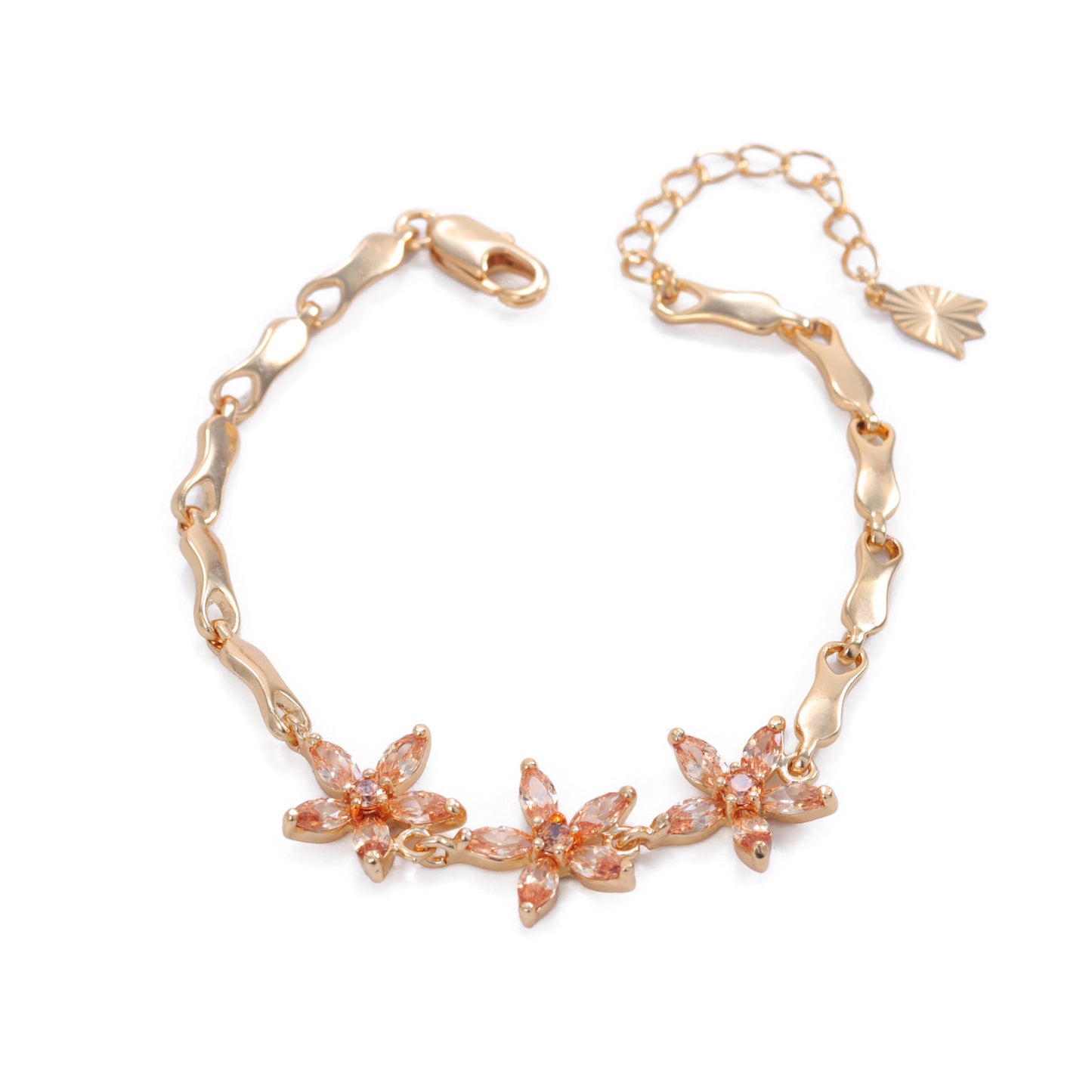 Clover Diamond Japanese And Korean Flower Bracelet For Women