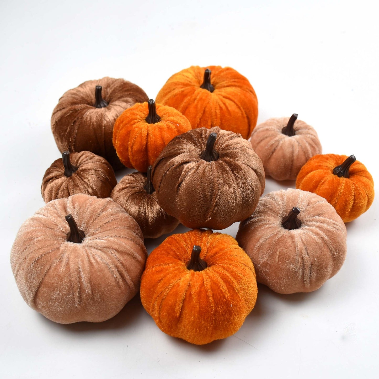 Thanksgiving Halloween Autumn Colorful Fabric Pumpkin Suit